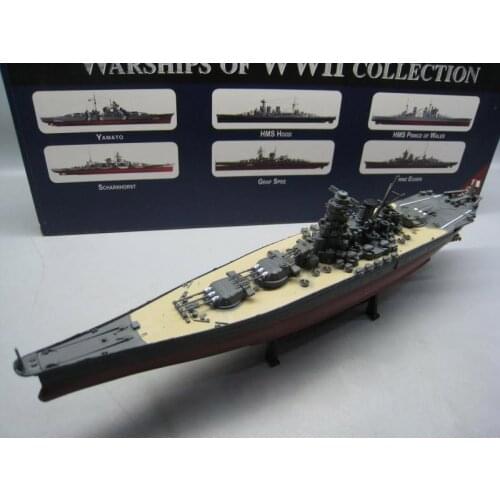 Boutique Series Diecast Alloy 1/1000 Scale World War II Warship Battleship Model Metal Toys Collectible Souvenir Gifts Display