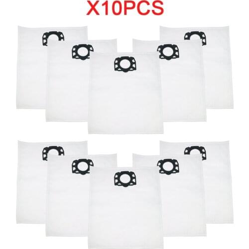 10PCS of filter bags for Karcher MV4 MV5 MV6 WD4 WD5 WD6 Karcher WD4000 to WD5999 replacement for part#2.863-006.0
