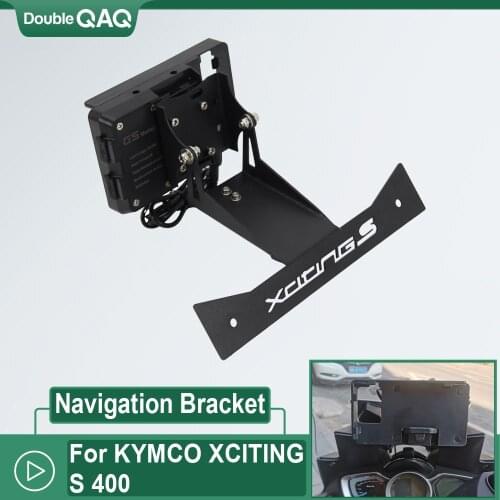 NEW For KYMCO XCITING S 400 S400 Motorcycle Accessories Navigation Mobile Phone For Taiwan Imported Rowing Guang Yang