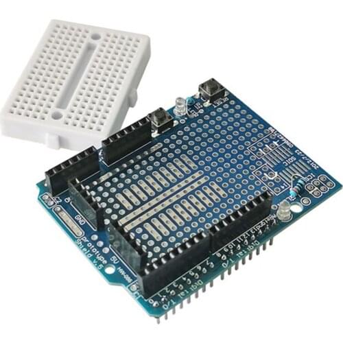NEW Prototyping Prototype Shield ProtoShield With Mini Breadboard For Arduino