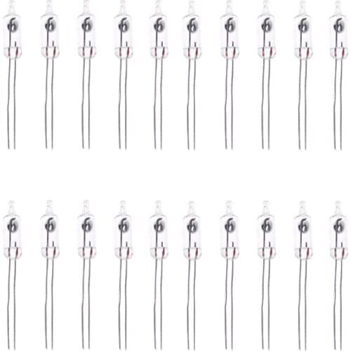 20 Pcs 5mm Unidirectional Mercury Switch Tilt Position Angle Detection Switch