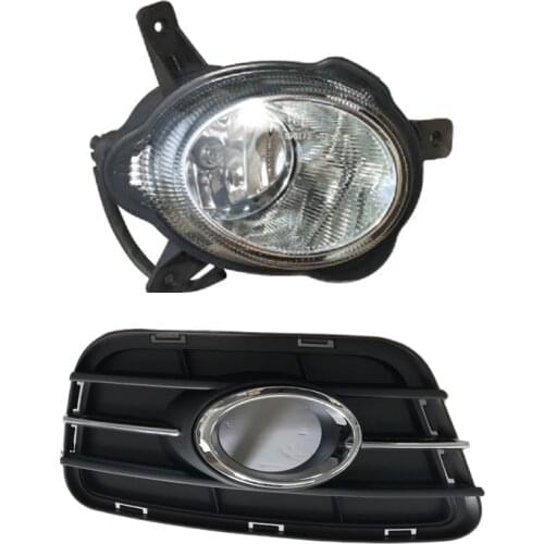 Front Fog Lamp Light Fog lamp Cover Frame For Zotye T600