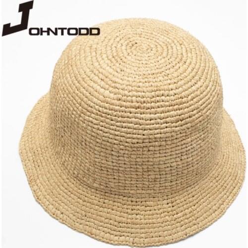 New summer ladies sun hat female retro hand-woven raffia straw hat wide brim lace straw hat foldable beach hat visors hat cap