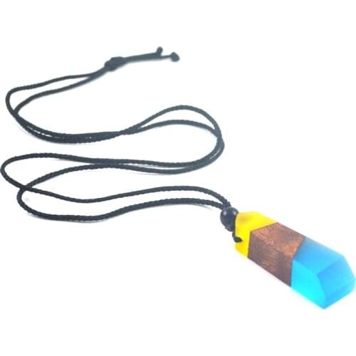 Handmade vintage wooden pendant series, gift jewelry for friends, women and men, fashion necklace wholesale