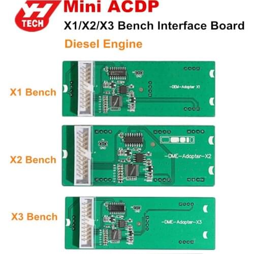 Yanhua Min ACDP X1/X2/X3 Bench Interface Board for BMW B37/B47/N47/N57 Diesel Engine ECU ISN Read Write and Clone
