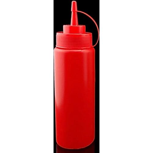 1Pc 8-24 OZ Bottle Squeeze Condiment Dispenser Ketchup Mustard Sauce Vinegar New New