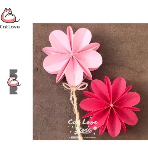 3D Flower Star Metal Cutting Dies Scrapbooking Stencil Die Cuts Card Making DIY Decorative Craft Embossing New Dies For 2019