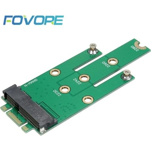 M.2 NGFF to MSATA Adapter NGFF M2 B SATA-Based Solid State Drive to MSATA Converter Card for Computer PC for Windows WinCE Linux