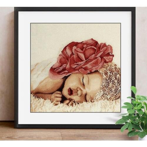 5D DIY Diamond Painting Baby Full Drill Square Flower Picture Of Rhinestone Diamond Embroidery Painting With Diamonds