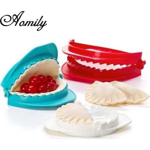 Aomily DIY 3pcs/Set Dumpling Moulds Dough Press Ravioli Fruits Pie Mould Home Kitchen Pastry Baking Cooking Tools Kitchenware