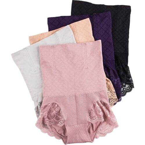 Seamless Women Shapers High Waist Slimming Tummy Control Knickers Pants Pantie Briefs Body Shapewear Lady Corset Underwear ssy11