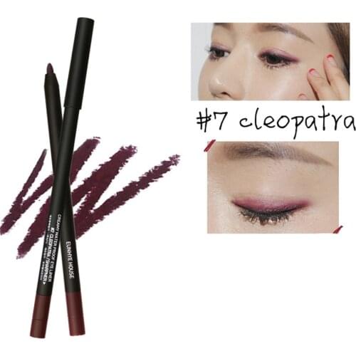 Glitter Eye Liner Eye Shadow Eyeliner Pencil Pen Brand New Makeup Long Lasting WaterProof Lip delineador caneta maquiagem sombra