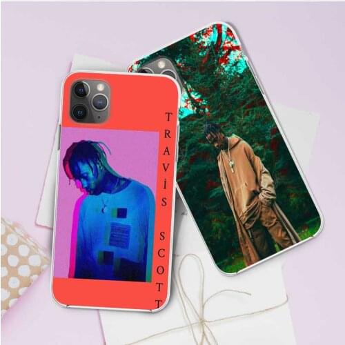 Phone Cases For iphone 5 5s SE 2020 6 6s 7 8 plus X 10 11 12 XR XS pro MAX Transparent Soft TPU Hip Hop Travis Scott Shell Capa