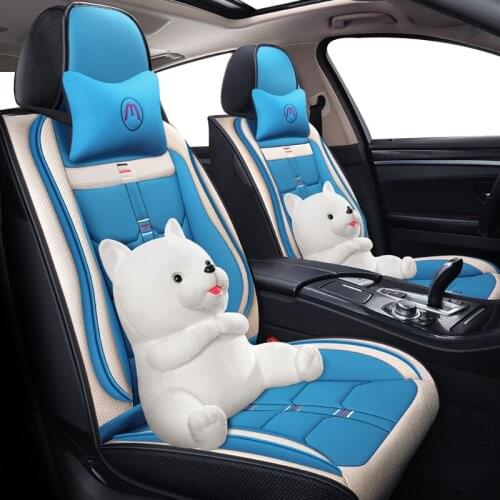 CUWEUSANG flax car seat covers For nissan leaf x-trail t30 navara d40 almera n16 primera p12 terrano teana j32 classic car seats