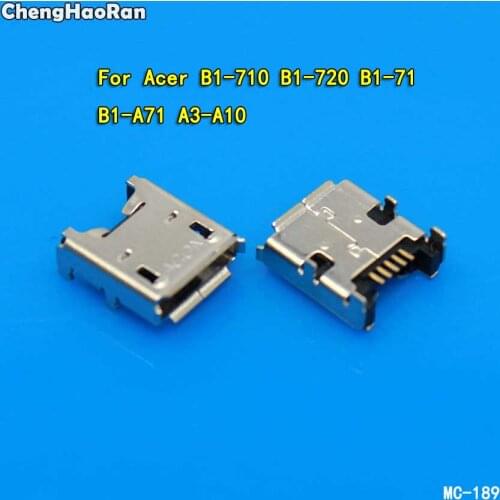 ChengHaoRan Micro USB Data Power Jack Connector Charging Port Socket for ACER B1-710 B1-720 B1-71 B1-A71 A3-A10