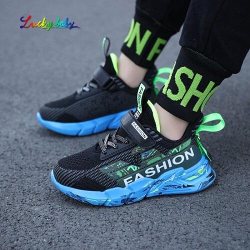 Kids Shoes 2021 Boys Girls Causal Leather Sneakers Children Breathable Running Shoes Toddler Sports Shoes
