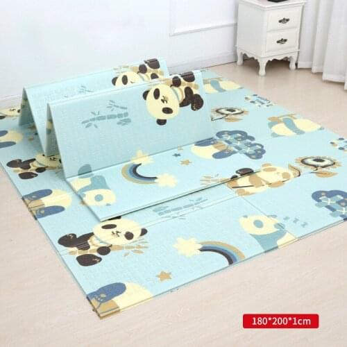 Baby crawling mat folding mat xpe baby play mat thickening environmental protection children crawling mat