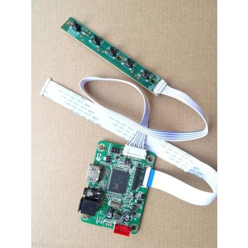 For 14.0" B140XW01 V4 1366X768 HDMI LCD LED EDP mini Controller driver board display 2019 panel cable