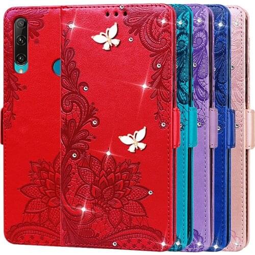 Leather Case 3D Embossing Lace wallet For Huawei Honor 20 Lite 9X 10i 10 10X 7C 8A 9A 9S 9C 8S 8X 20S Y5 Y6 Y7 Prime 2019 Case