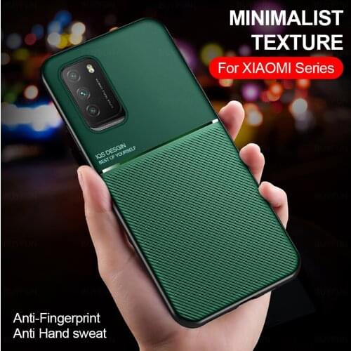 Cowhide Pattern Magnetic Mobile Case For Xiaomi Poco M3 Pro 5G Xaomi Poko Poxo M 3 M3Pro Multi-function Creative Mobile Shell