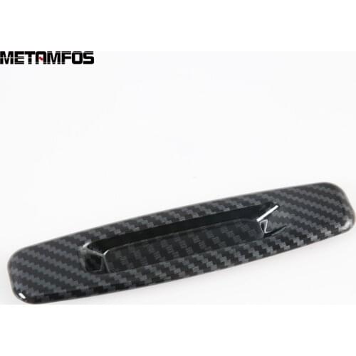 For Subaru Outback 2020 2021 2022 Sunroof Skylight Door Handle Bowl Cover Trim Carbon Fiber Interior Accessories Car Styling