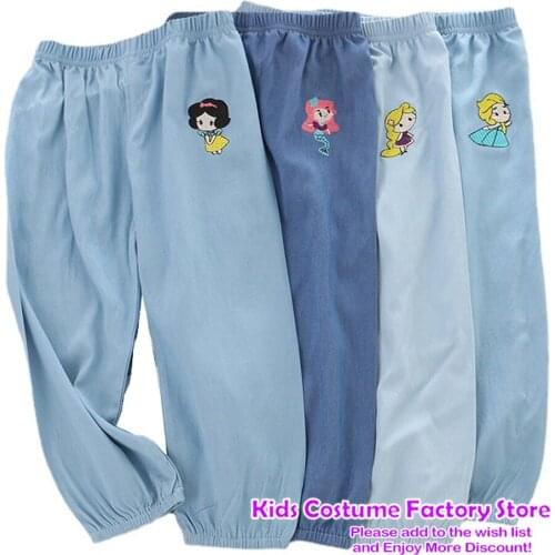 Summer New Baby Air Conditioning Lantern Pants Childrens Girls Mosquito Pants Cotton Pants Clothing Trousers For Girls 1-6Years
