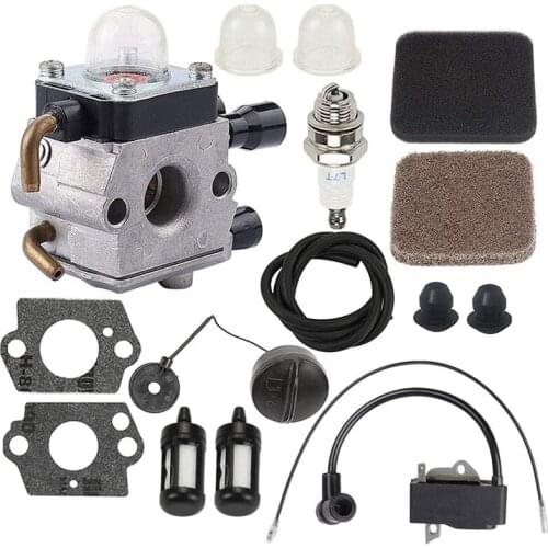 NEW-Carburetor Ignition Coil Kit for Sthil FS80 FS80R FS85 FS85R FS85T FS85RX String Trimmer 4137-120-0606 4137-120-0608