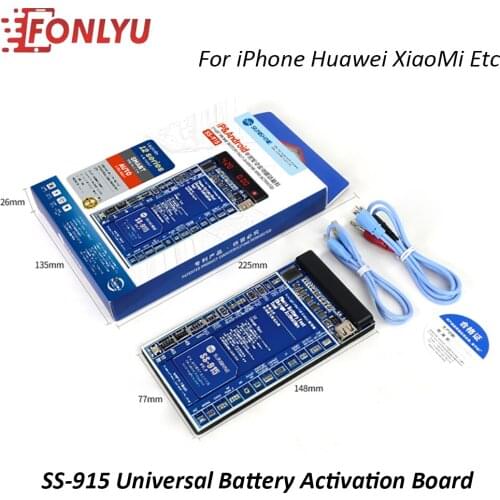 Newest SUNSHINE SS-915 Universal Battery Activation Board For Iphone 12 Min 12 Pro Max Huawei Xiaomi Activation Mobile Charge 2A