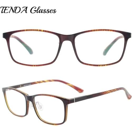 Women Colorful Light TR90 Plastic Spectacle Frames Men Fashion Glasses Designer Prescription Eyewear