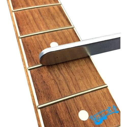 Guitar Bass Professional Tools Fret File For Guitar Fret Crowning Luthier File Alloy Narrow Dual Cutting Edge Tool