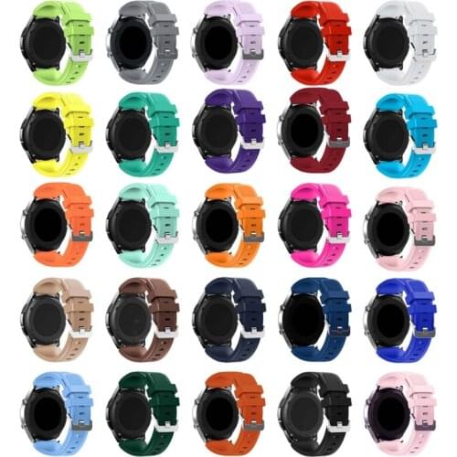 22mm Silicone strap For Amazfit GTR Huawei Watch GT2(Pro) Galaxy Watch3 Smart Watch official same Bracelet Wristband