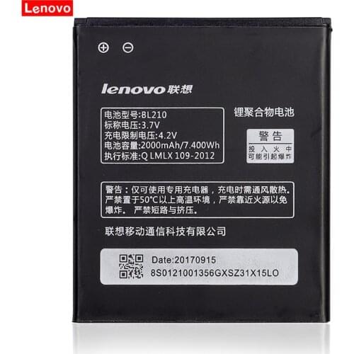 2019 Newest High Quality BL210 for Lenovo A536 A606 S820 S820E A750E A770E A656 A766 A658T S650 Phone Replace battery