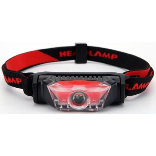 LED Headlamp with 3 Light Modes, Headlamp Flashlight AA Battery Powered Lightweight Bright Headlamp for Running, Reading, Hiking