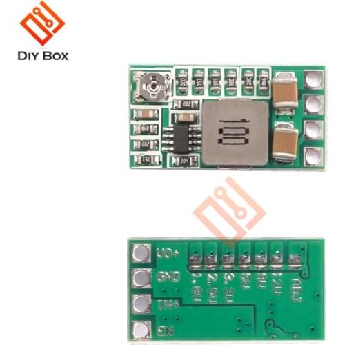 5Pcs Mini DC-DC 12-24V to 5V 3A Step Down Module Board Voltage Buck Adjustable Power Supply Converter 1.8V 2.5V 3.3V 5V 9V 12V