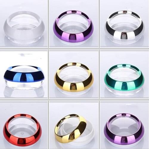 50ml Empty Capsule Cream Box Small Medicine Plastic Cosmetics Separate Bottles Makeup Diamond Eyeshadow Packaging Jars 10pcs