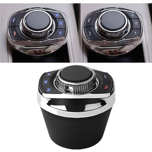 Cup Shape 8 Keys Function Car Wireless Steering Wheel Control Button with LED Light For Car Android Navigation Player