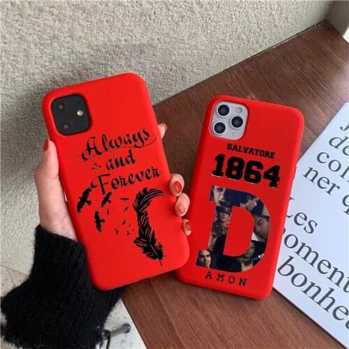 Vampire Diaries Stefan Damon Salvatore TPU Soft Silicone Phone Case For iPhone 11 Pro Max 7 8 plus XR XS Max 12pro Max 12mini SE