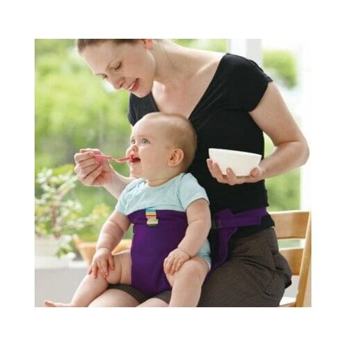 Baby Chair Portable Infant Seat Dining Lunch Chair/Seat Safety Belt Feeding High Chair Harness Baby Chair Seat ER733
