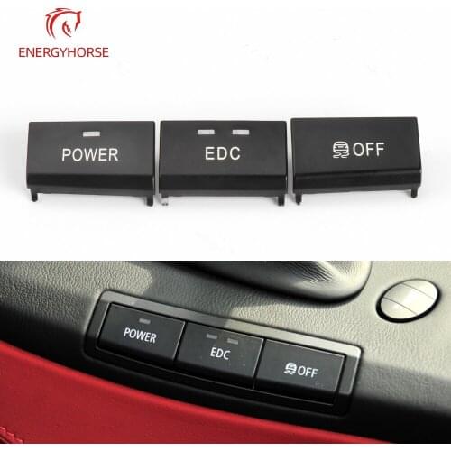 Electronic Suspension Control Switch Genuine For BMW E92 E93 M3 EDC/DSC/Power Switch Button Cover 61317841136