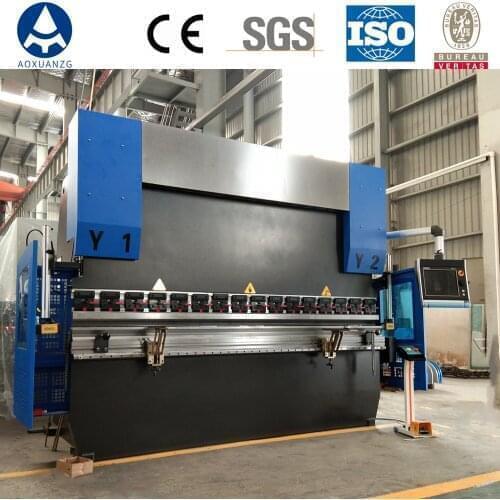 6+1 Axis DA66t Hydraulic CNC Bending Machine Press Brake for Stainless Steel