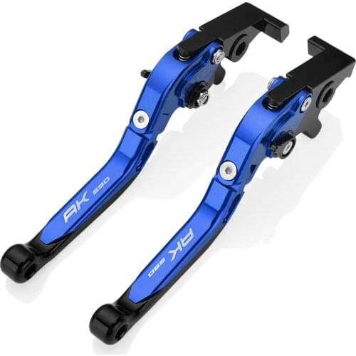 JAER Motorcycle Folding Clutch Brake Levers for KYMCO AK550 AK 550 2017 2018 Motorbike Adjustable Extend Hand Lever