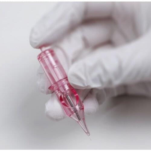 1001RL Disposable Tattoo Cartridge Permanent Makeup Safety Single Needles for Microblading Machines Grips New