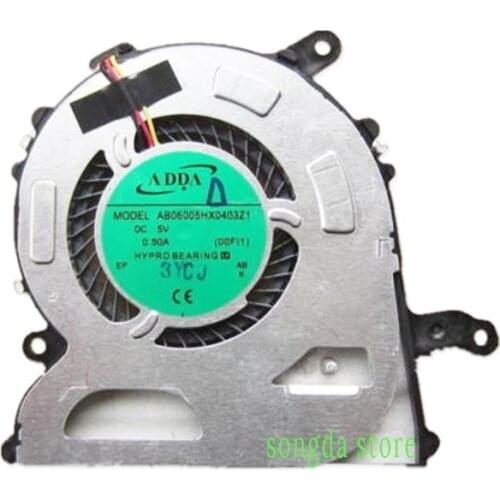 ADDA AB06005HX0403Z1 00FI1 DC 5V 0.50A CPU cooling fan For SONY VAIO FIT13A SVF13 F13 SVF13N