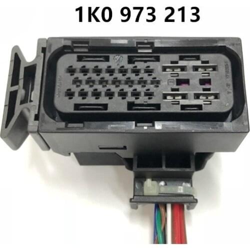 For Volkswagen Skoda 0AM 7speed dual-clutch DSG gearbox DQ200 valve body harness plug 1K0 973 213 cable connector plug