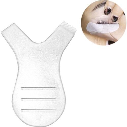 Silicone Eyelashes Lift Lifting Curler Brush Lash Perming Pad Mini Y Shape Grafting Eyelashes Brush Eyelash Extension Supplies
