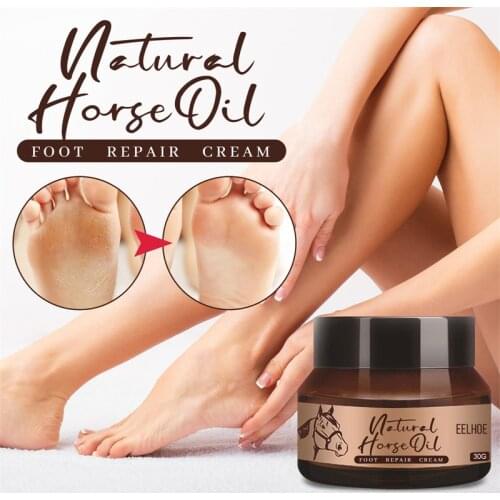 Feet Care Horse Oil Foot Hand Antifreeze Cream Dry Skin Heel Chapped Peeling Repair Anti Chapping Wrinkle Ointment Dead Skin