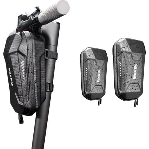 WILD MAN 2L/3L Electric Scooter Handle Bag Front Mounted Water Proof Tool Storage EVA Bag Xiaomi M365 ES1 Skateboard Accessory