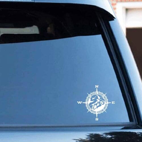 Funny compass Car Sticker Reflective Decoration Motorcycle Auto Stickers And Decal Car-Styling Exterior Accessories