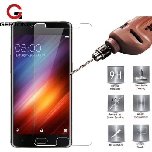 GerTong 0.26mm Tempered Glass For Doogee BL5000 BL7000 X5 MAX X6 Pro X9 X30 X30XL X20 Screen Protector For Doogee Shoot 1 2 Film