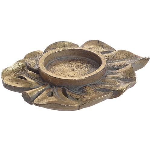 Biev Gold Candle holder 12 X11X6